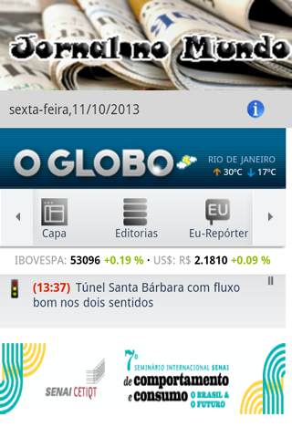 Jornal no Mundo截图5