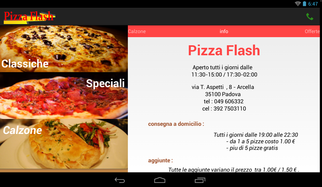 Pizza Flash Padova截图1