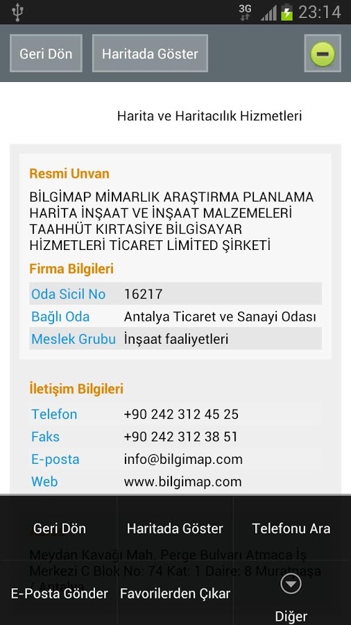 Antalya Bilgi Sistemi截图5