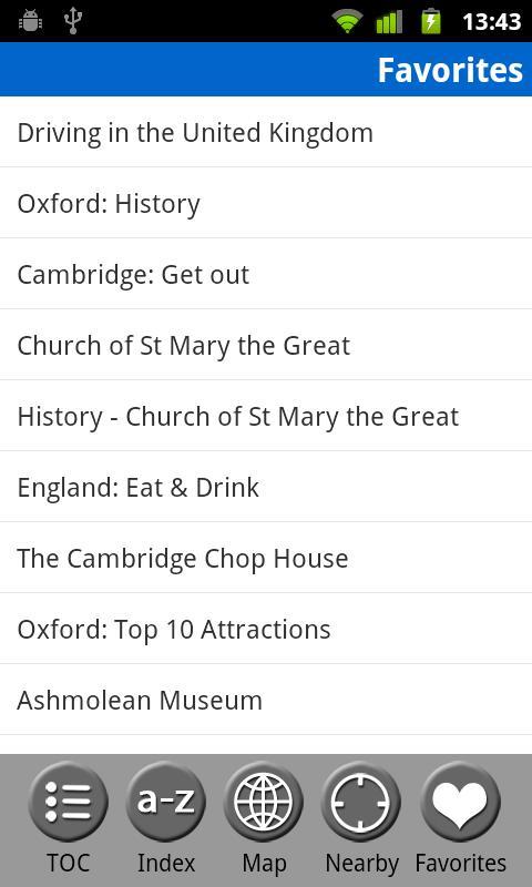 Oxford & Cambridge FREE Guide截图8