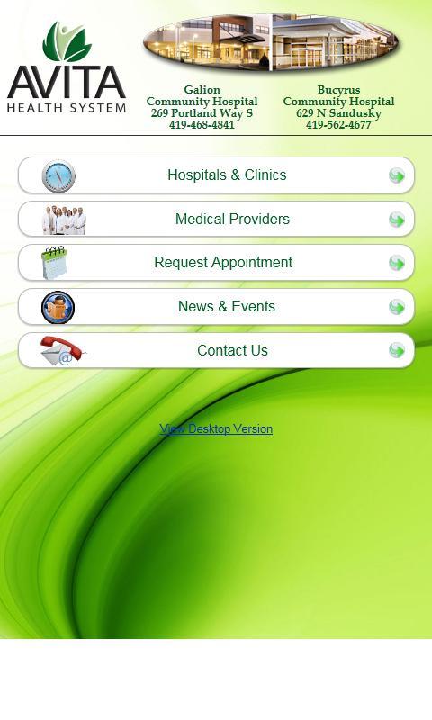 Avita Health Systems Mobile截图2