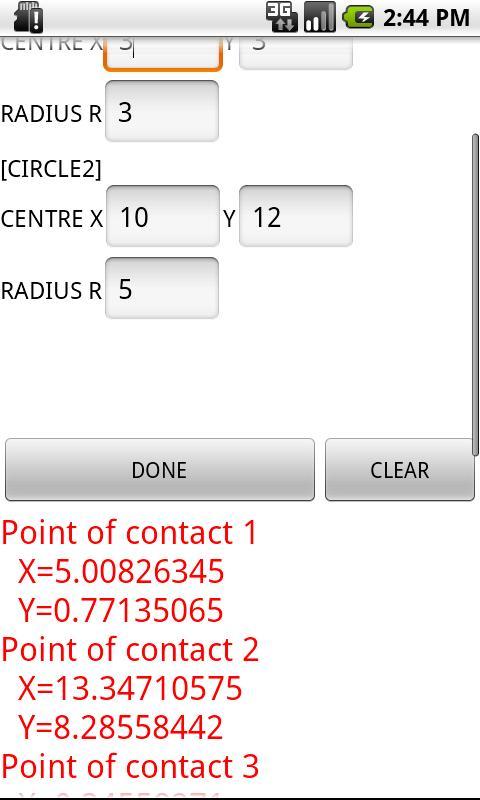 Coordinate calculator c and c截图2