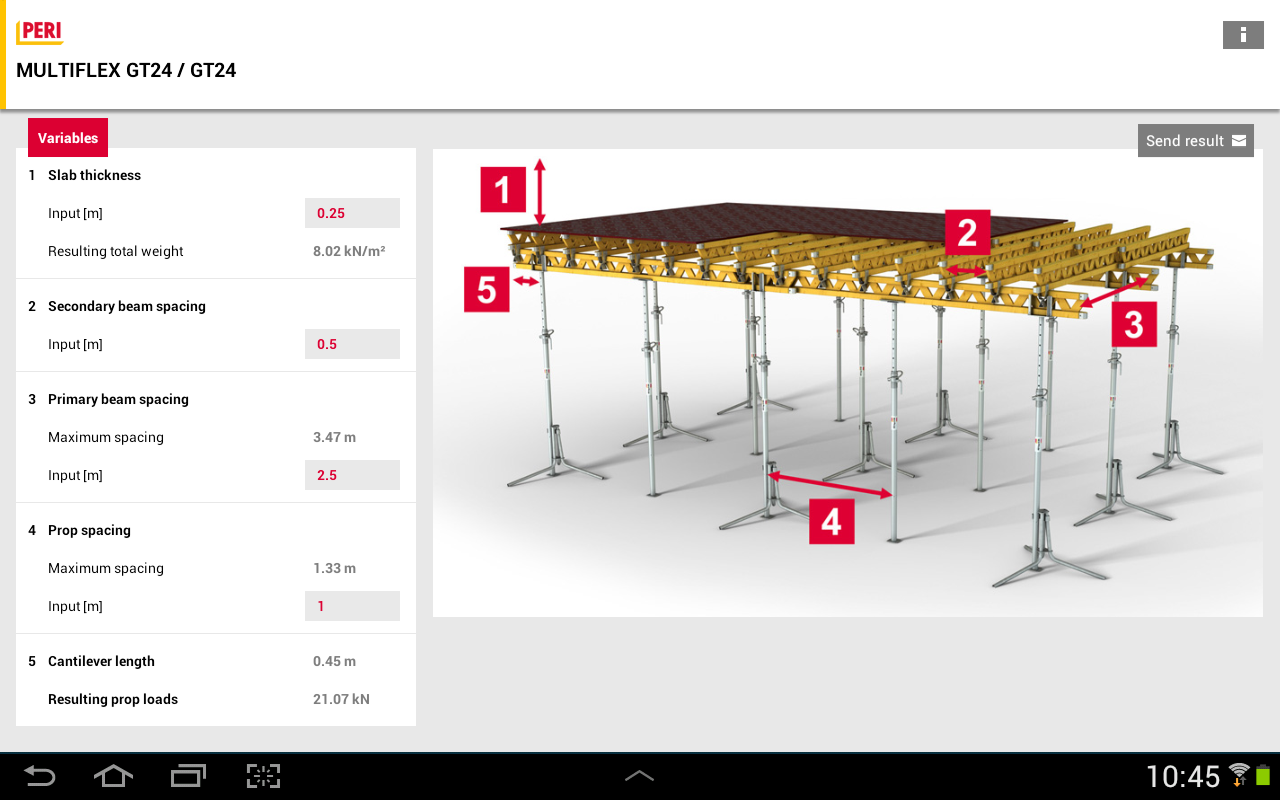 PERI MULTIFLEX Configurator截图2