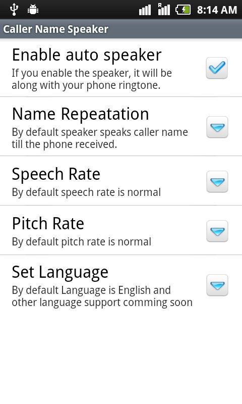 Caller Name Speaker截图1