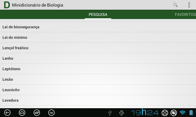 Dicionário de Biologia Free截图2