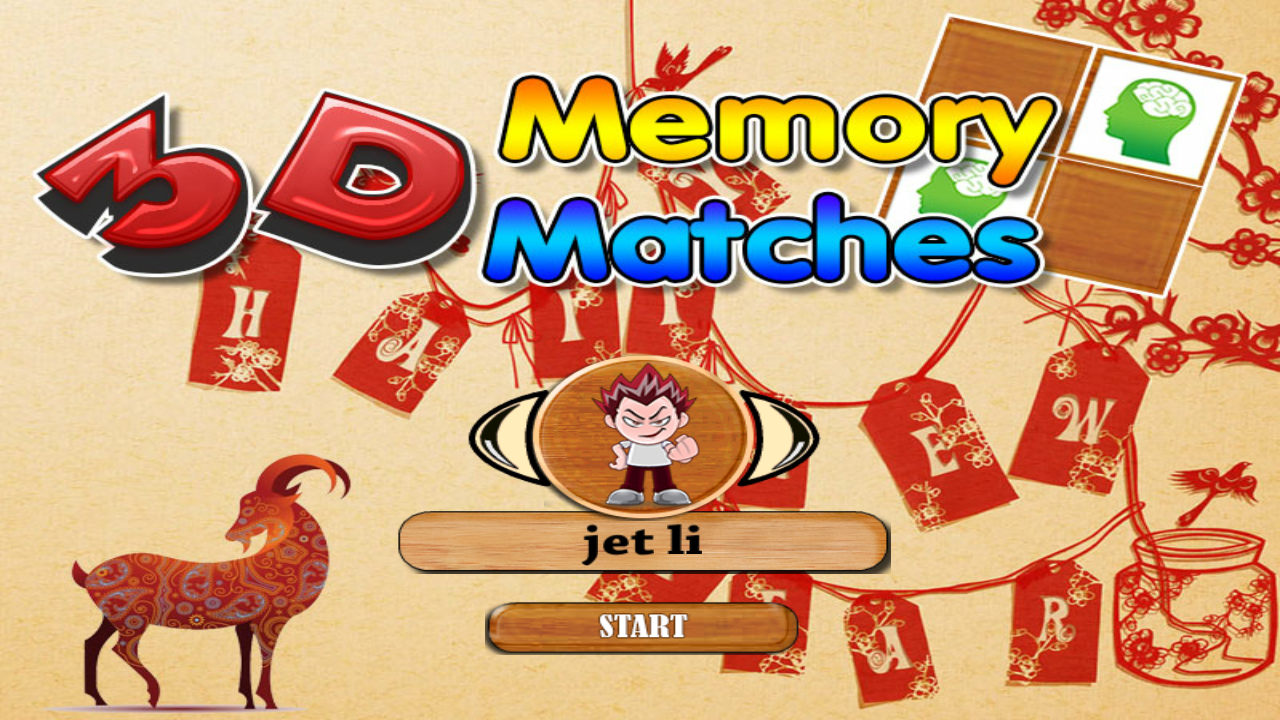 3D Memory Match 春节截图7