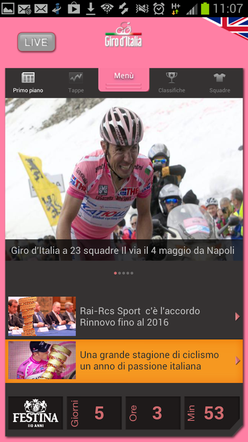 Giro d'Italia截图1