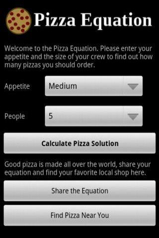 Pizza Equation截图1