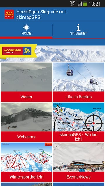 Hochf&uuml;gen Skiguide skimapGPS截图4