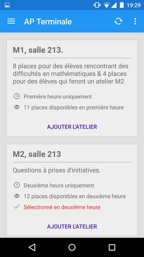 AP Terminale - Lyc&eacute;e Cla...截图3