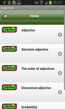 英语形容词 English Adjectives截图