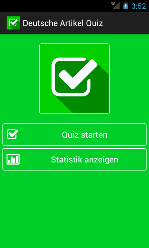 Deutsche Artikel Quiz zum Üben截图1