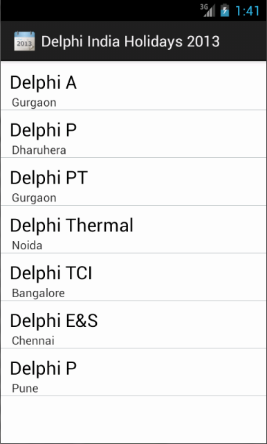 Delphi India Holidays 2013截图2