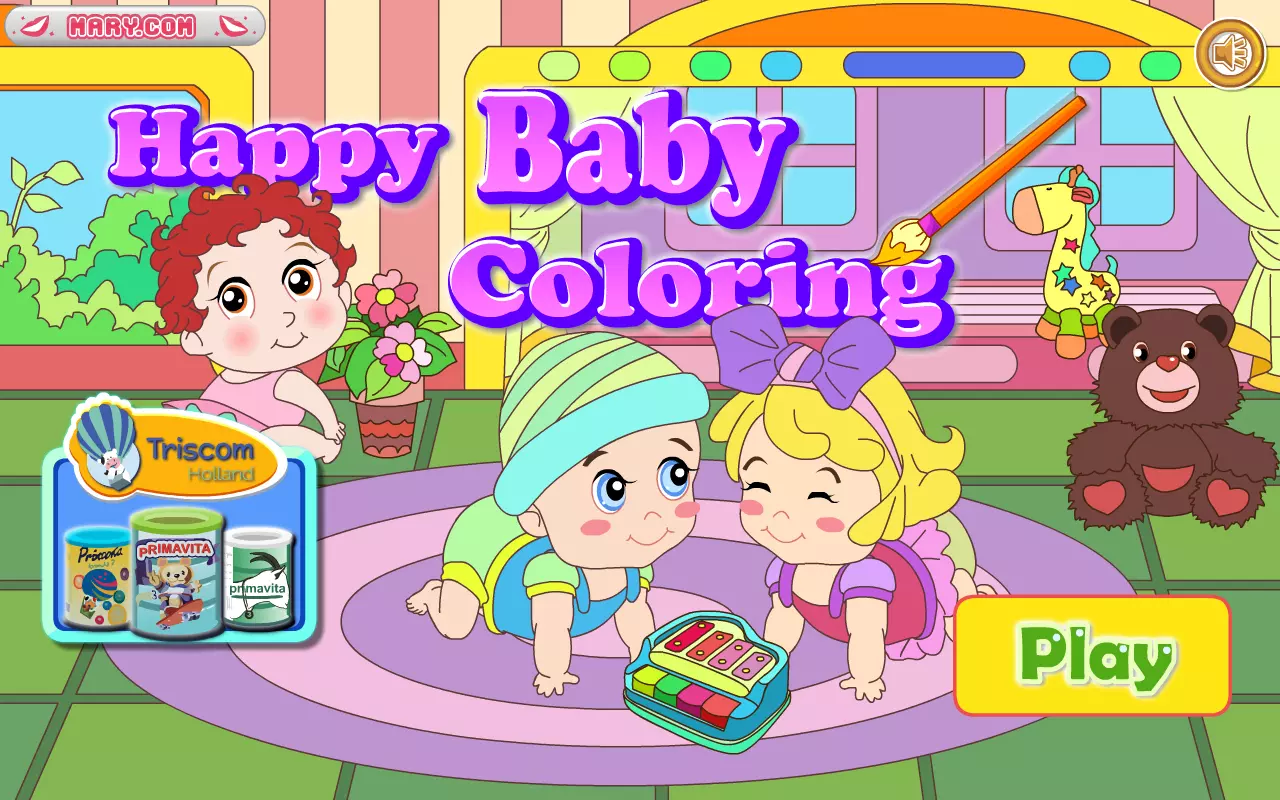 Happy Baby Coloring – free截图1