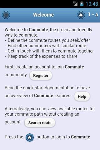 Commute web view截图1