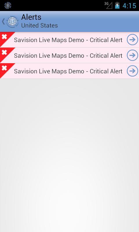 Savision Live Maps for Mobile截图2
