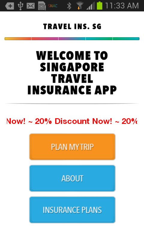 SG Travel Insurance截图1