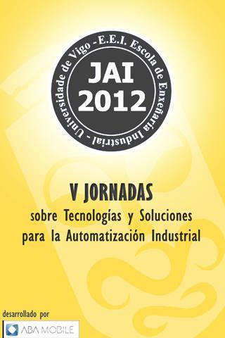 V Jornadas JAI 2012截图1