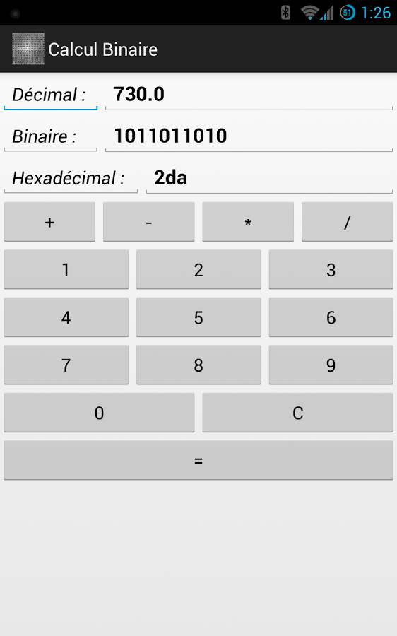 Calcul binaire截图4