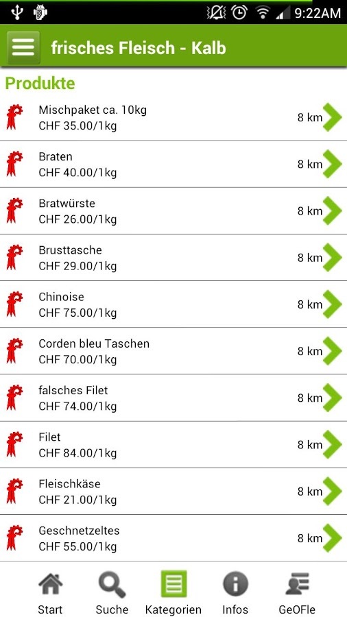 frisches Fleisch vom Bauernhof截图5