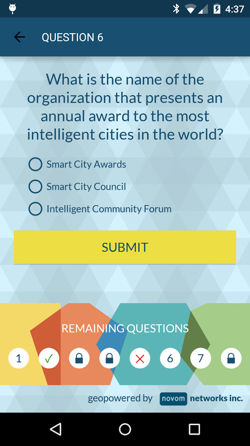 Quiz Smart City Expo Montréal截图2