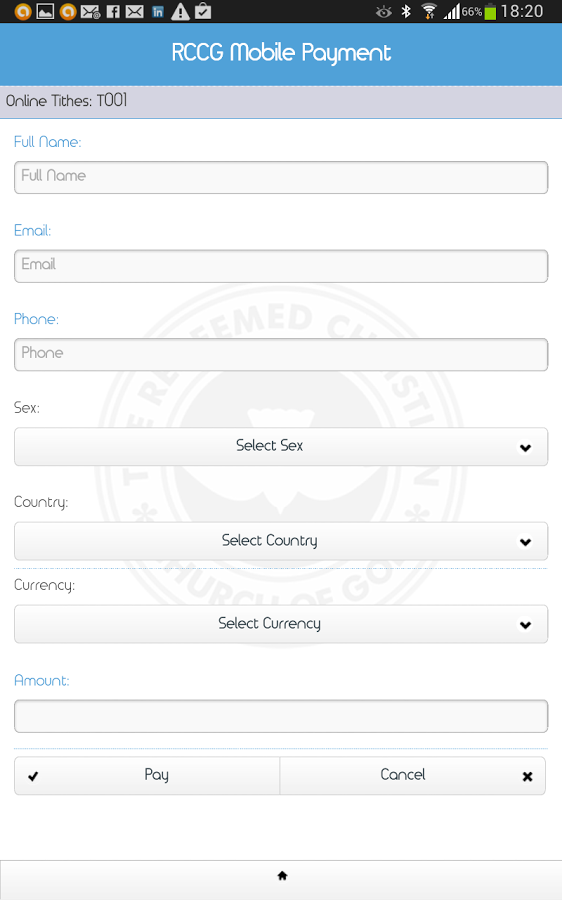 RCCG Mobile Payment截图4