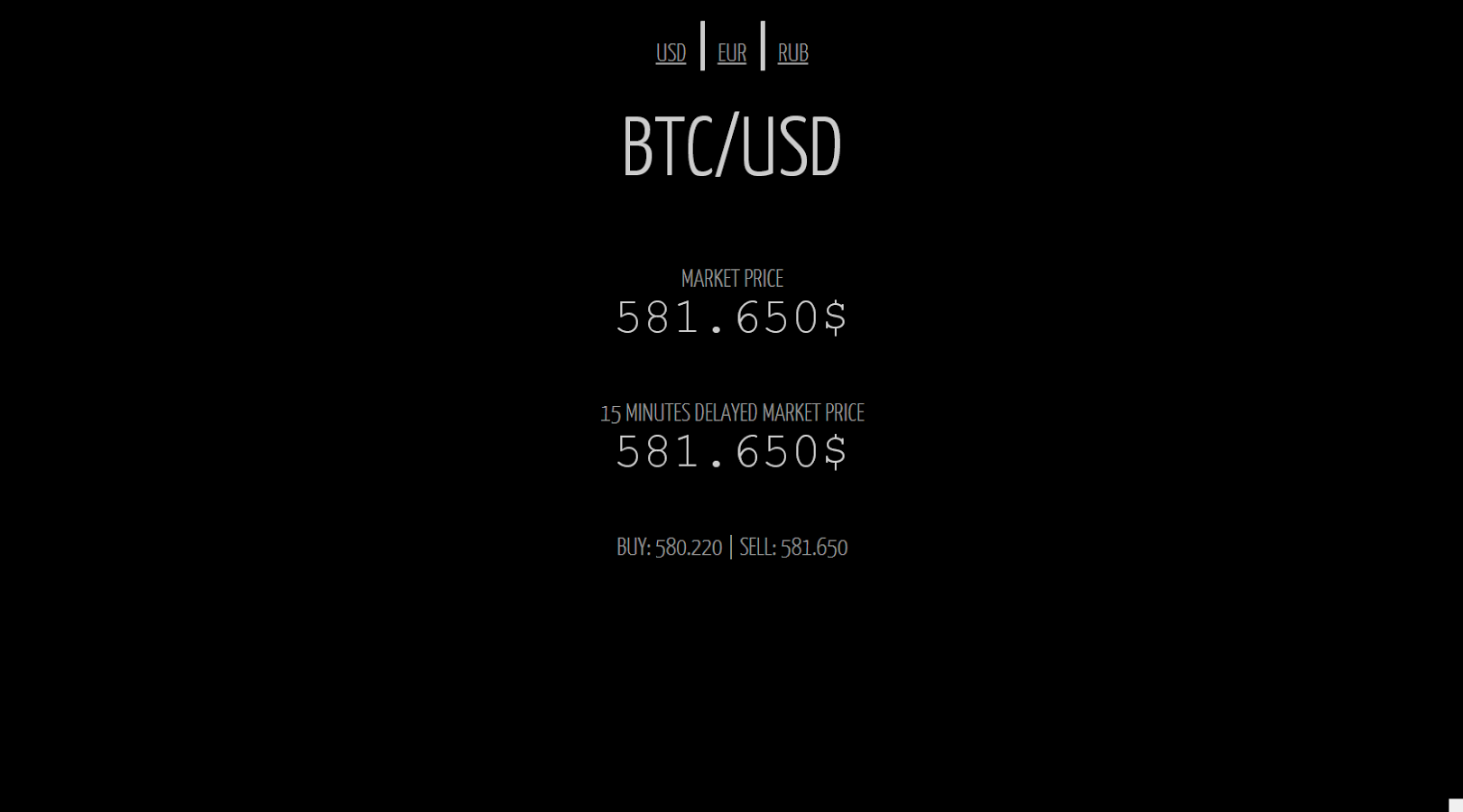 BTC Price Tracker截图1