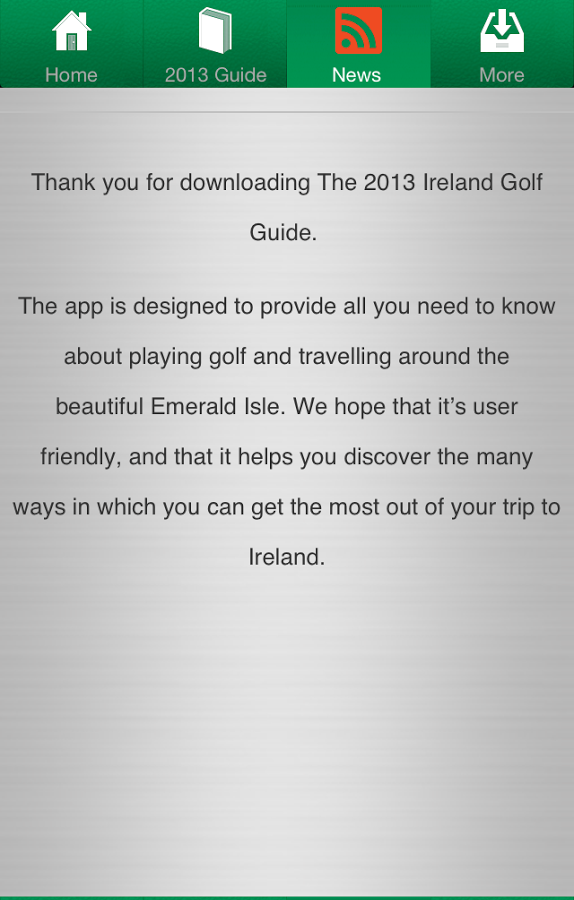 Irish Golf Guide截图1