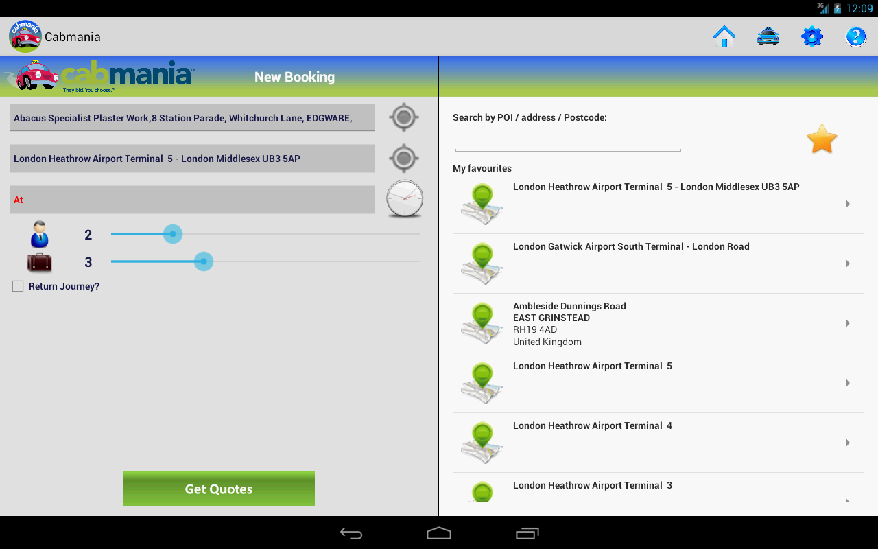 Stansted Minicabs截图4