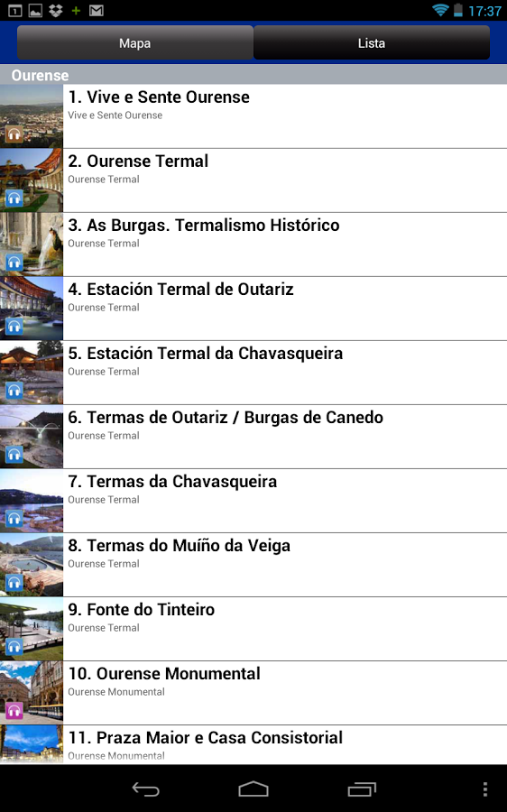 Audioguía de Ourense en Galego截图2