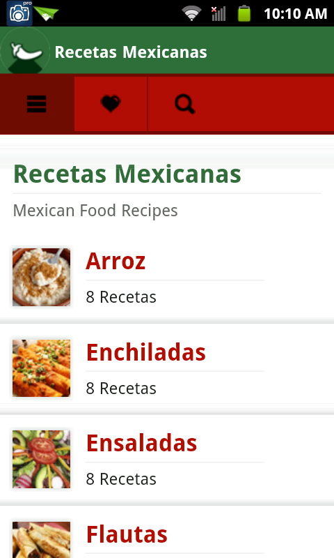 Recetas Mexicanas截图4