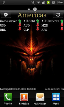 Diablo 3 server status截图