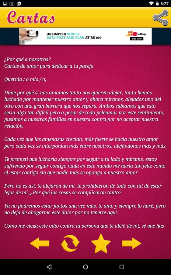 Cartas de amor rom&aacute;ntica...截图2