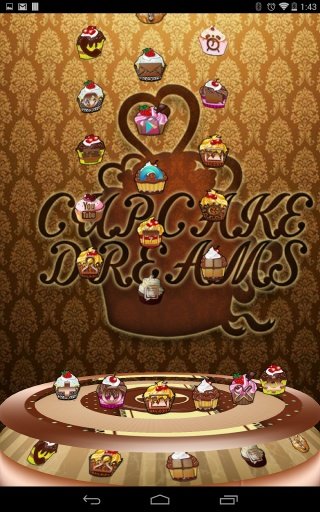 Next Launcher Free Cupcake 3d截图3