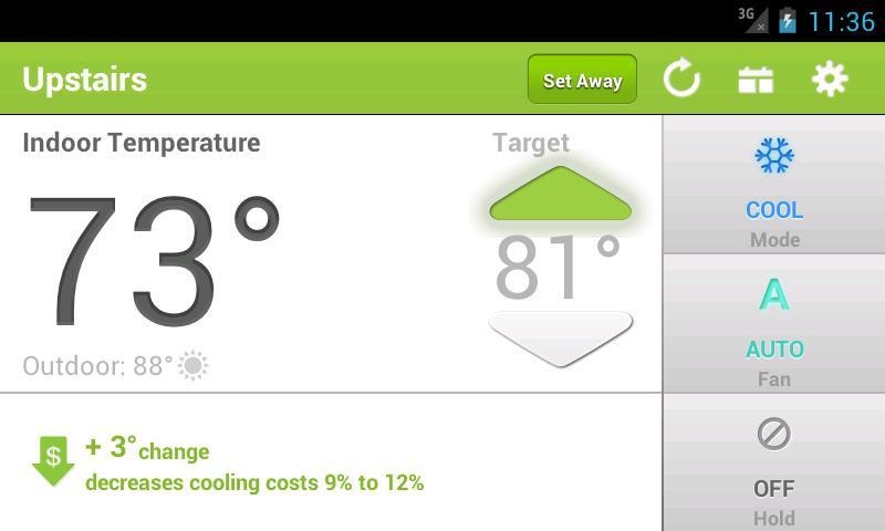 EnergyHub Thermostat截图5