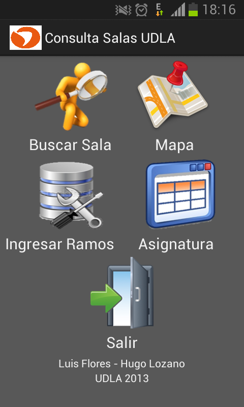 Consulta Salas UDLA截图1