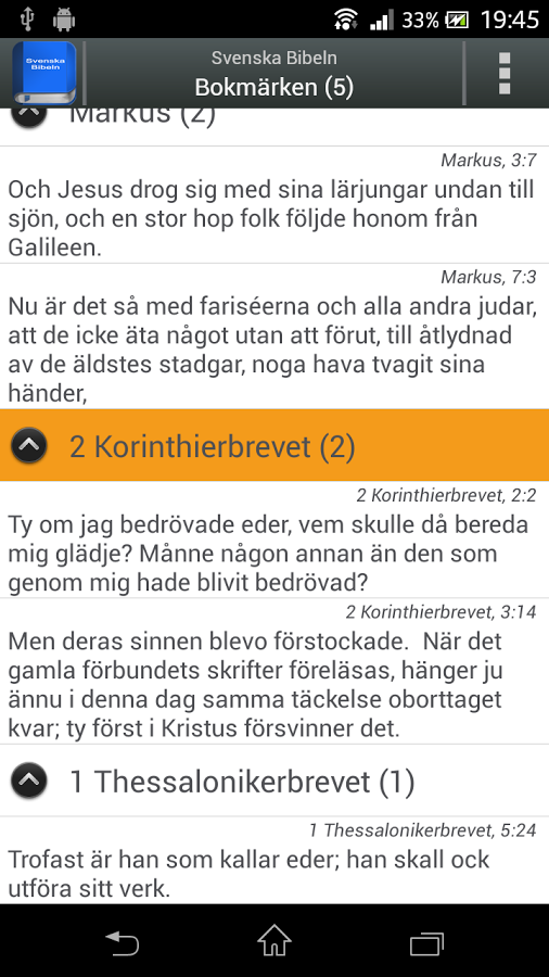 Svenska Bibeln截图9