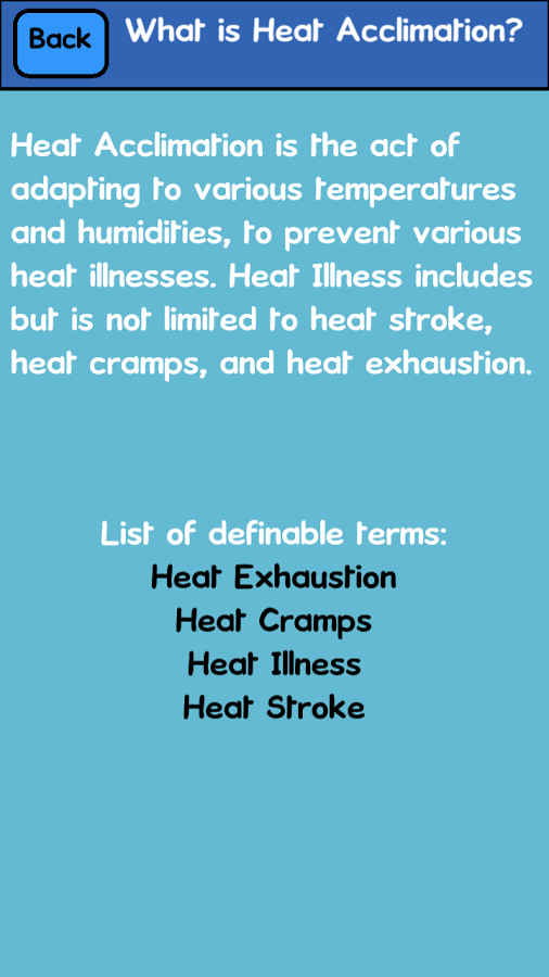 Heat Acclimation截图6