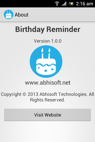 Birthday Reminder Alarm截图5