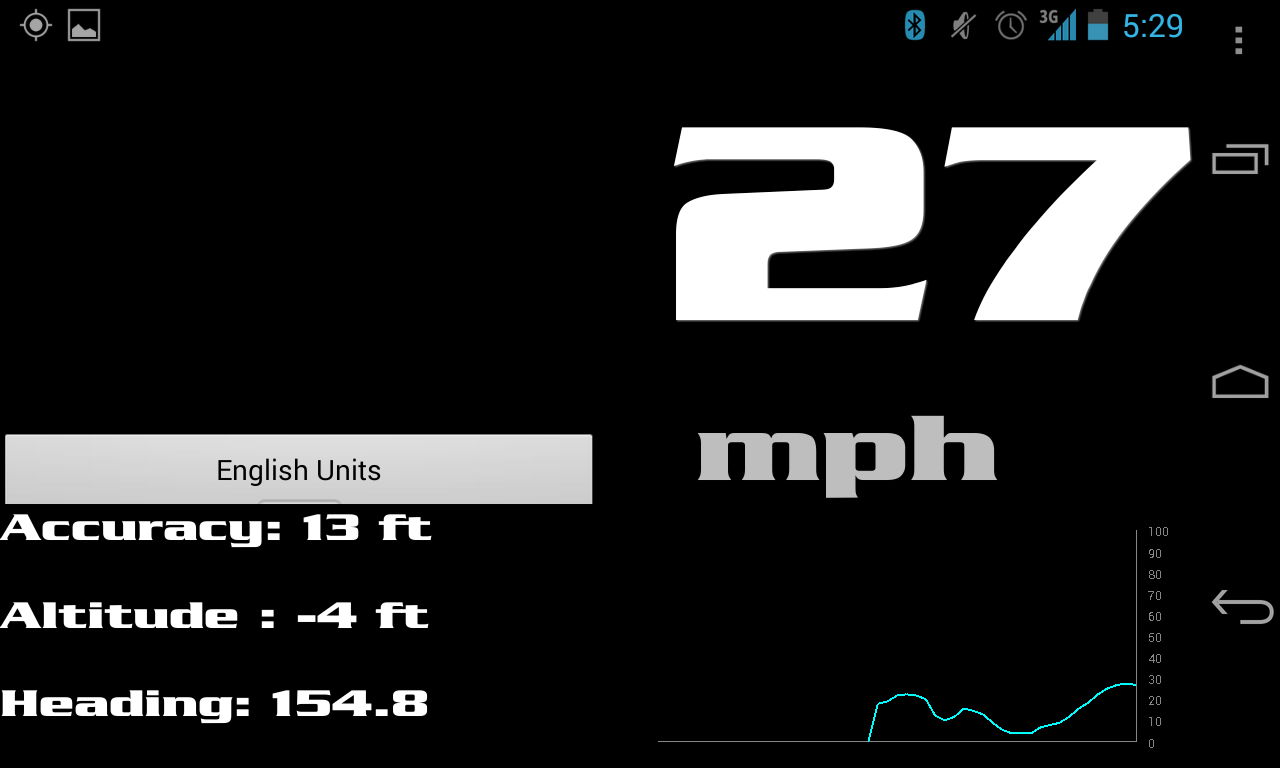 Basic GPS Speed-O截图1