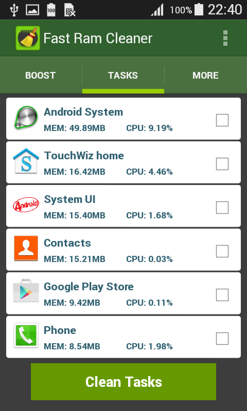 快速 Ram 更清潔截图5