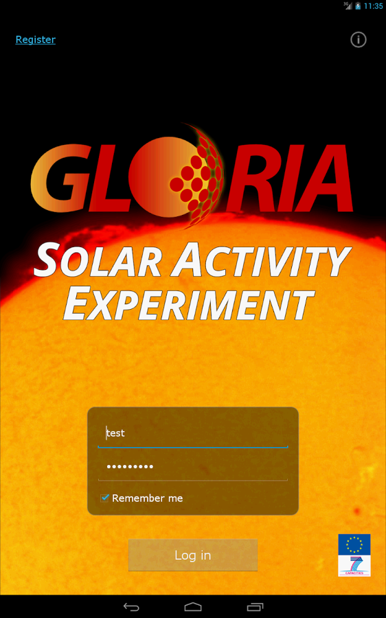 GLORIA Solar Activity截图1