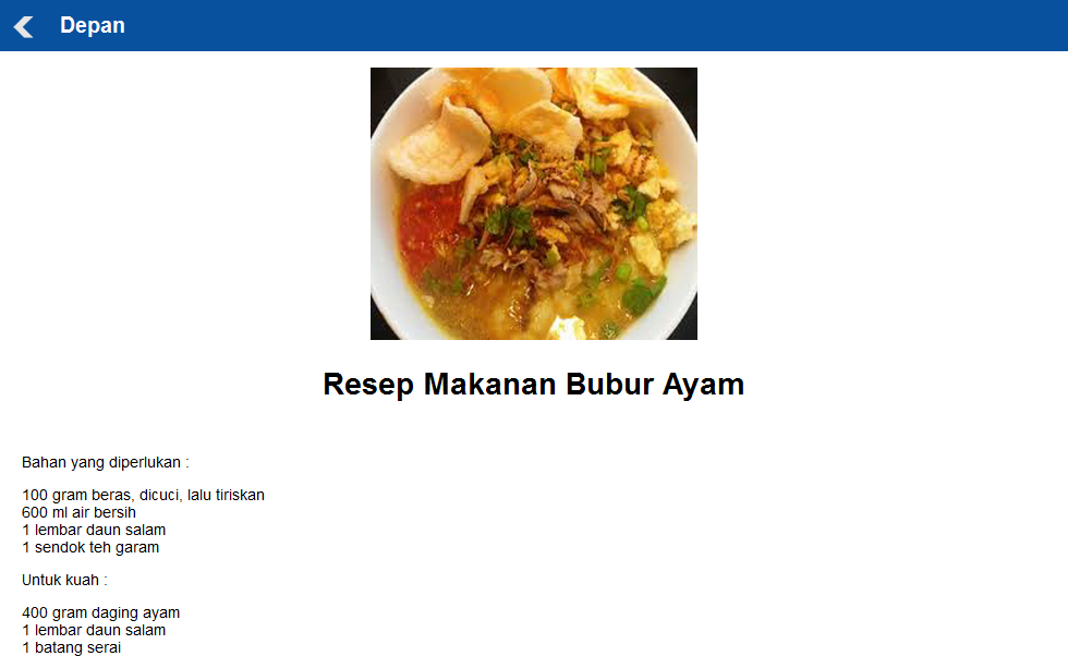 Resep Masakan Daerah Jakarta截图2