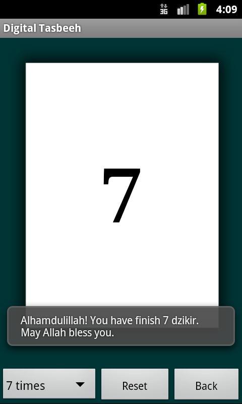 Digital Tasbeeh截图4