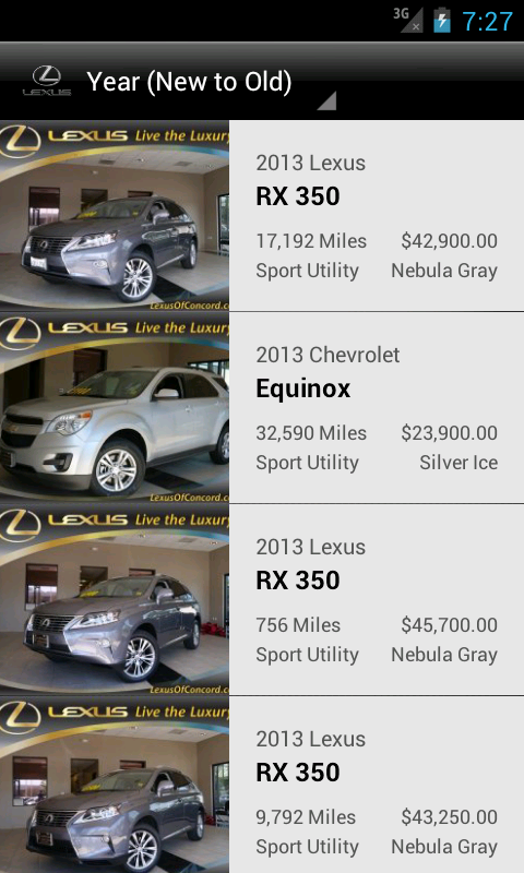 Lexus of Concord DealerApp截图2