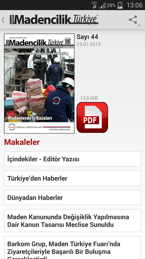 Madencilik Türkiye - Mayeb截图3