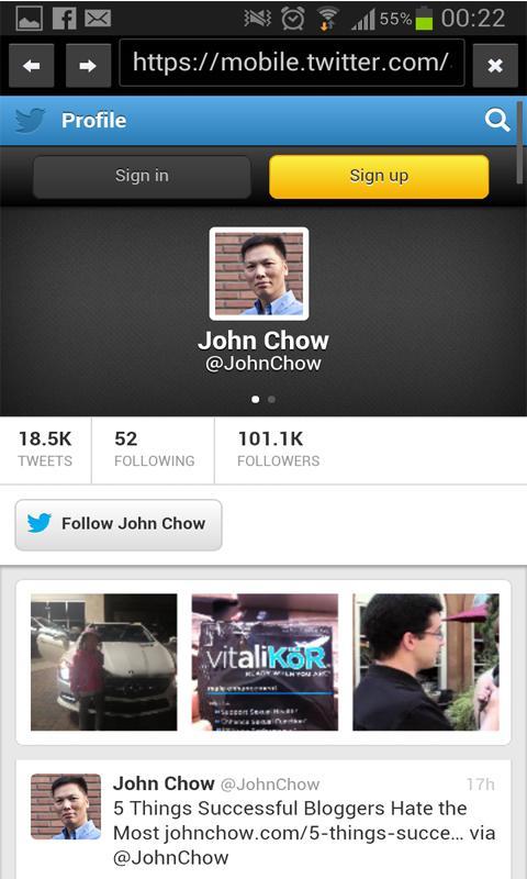 John Chow Dot Com截图2