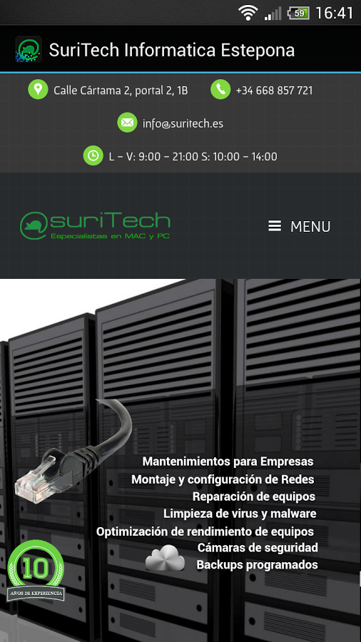 SuriTech Informática Estepona截图1
