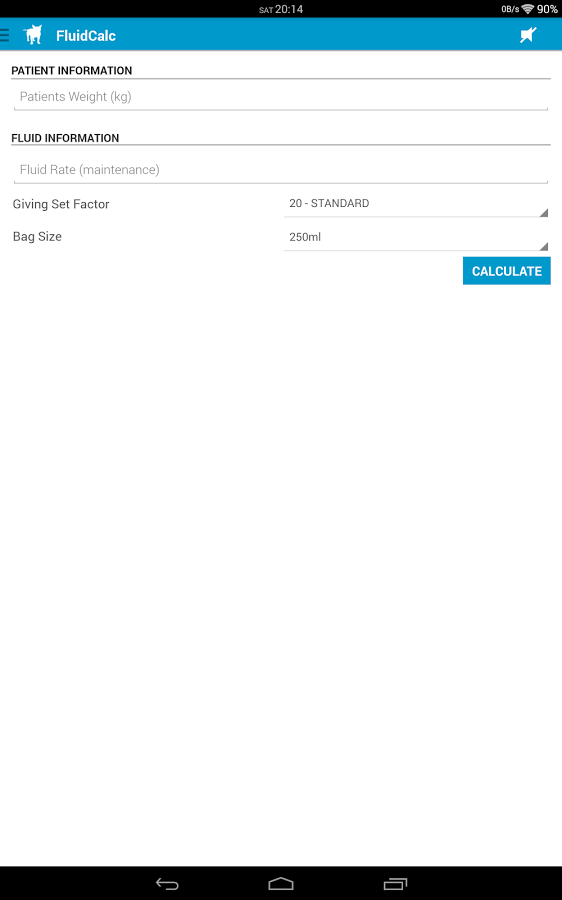 Fluid Calc for Vets – Free截图4