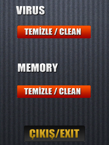 ViMo Cleaner (Virüs & Memory)截图1